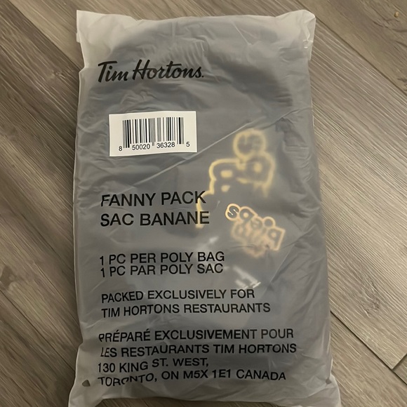 Justin Bieber x Tim Hortons Fanny Pack - Picture 1 of 2